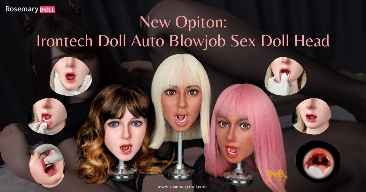 Irontech Puppe Neue Oralsex Funktion für ROS Kopf RosemaryDoll 