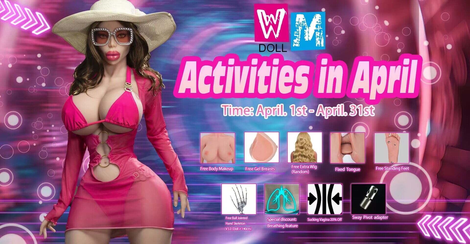 WM Doll April Sales 2024