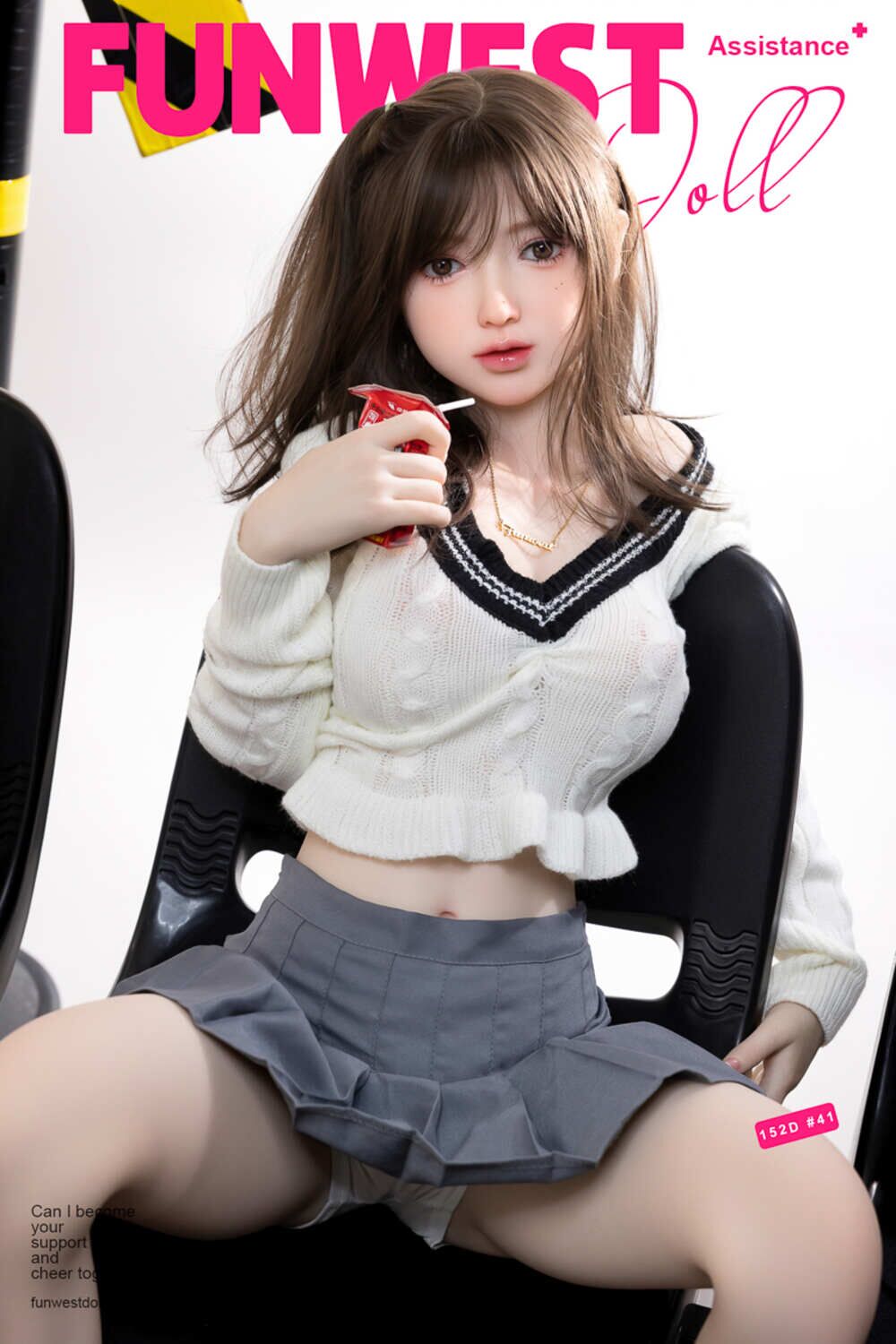 FunWest 152cm/4ft12 D-cup TPE Sex Doll - Amy at rosemarydoll