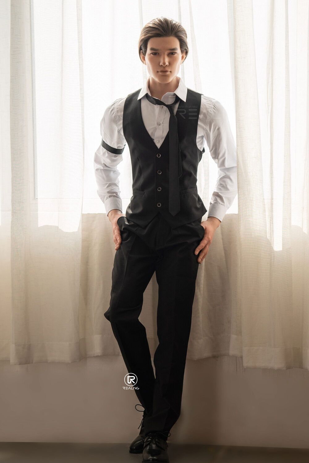 REALING 175cm/5ft9 Male Silicone Head Sex Doll – Regan at rosemarydoll