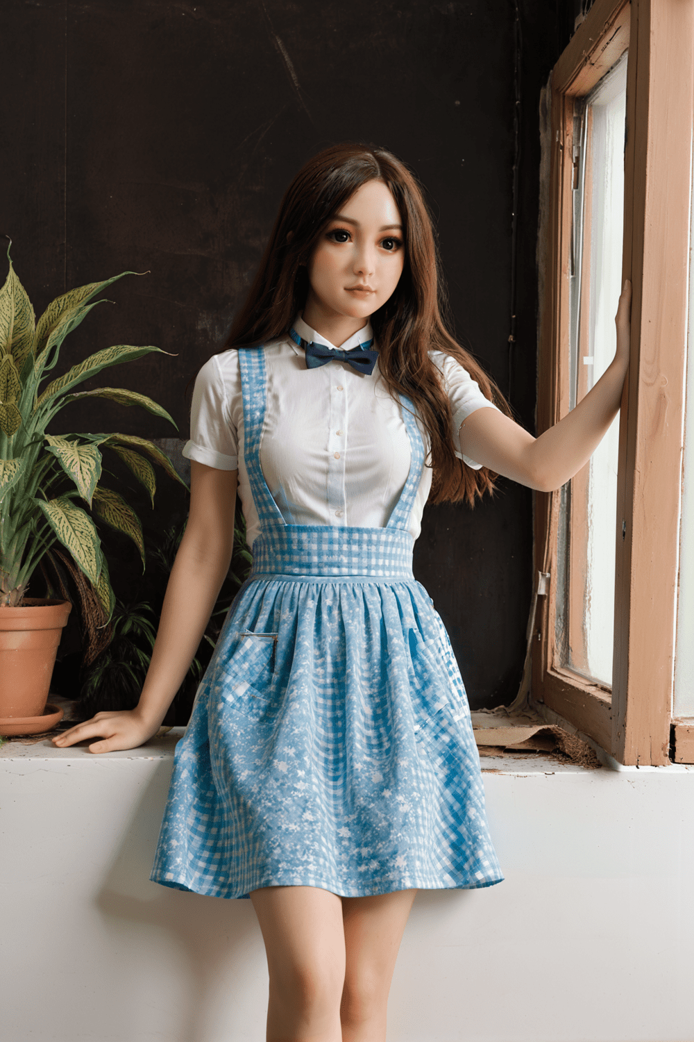 AIBEI 148cm4ft10 B-cup Silicone Head Sex Doll – Celestine at rosemarydoll