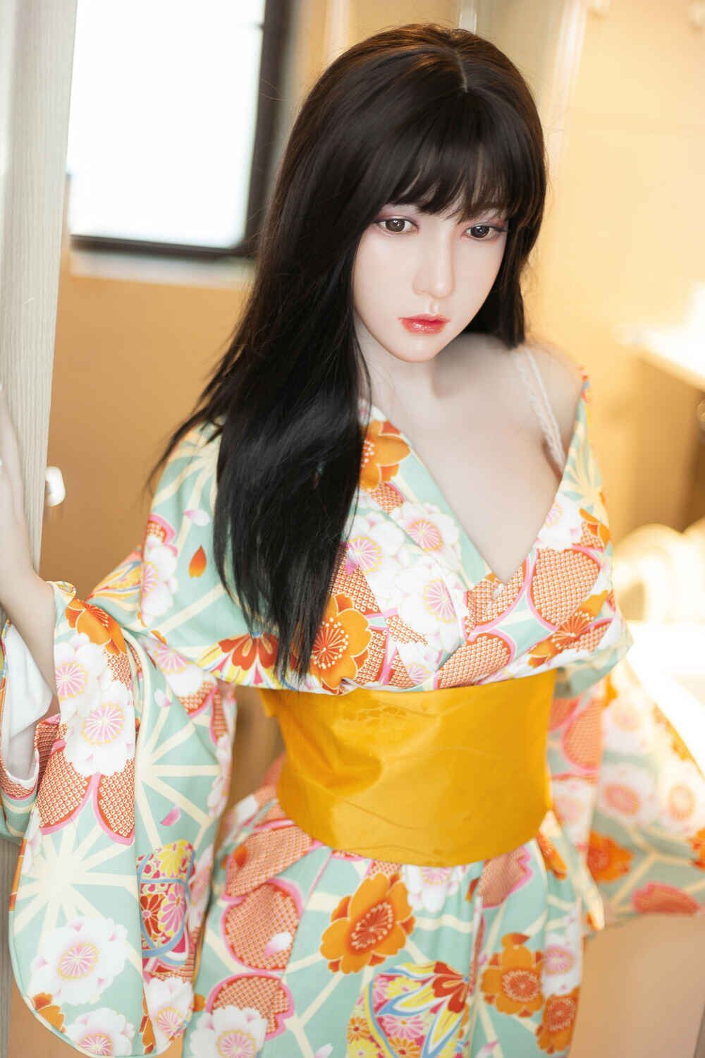 AIBEI 158cm5ft2 D-cup Silicone Head Sex Doll – Annette at rosemarydoll