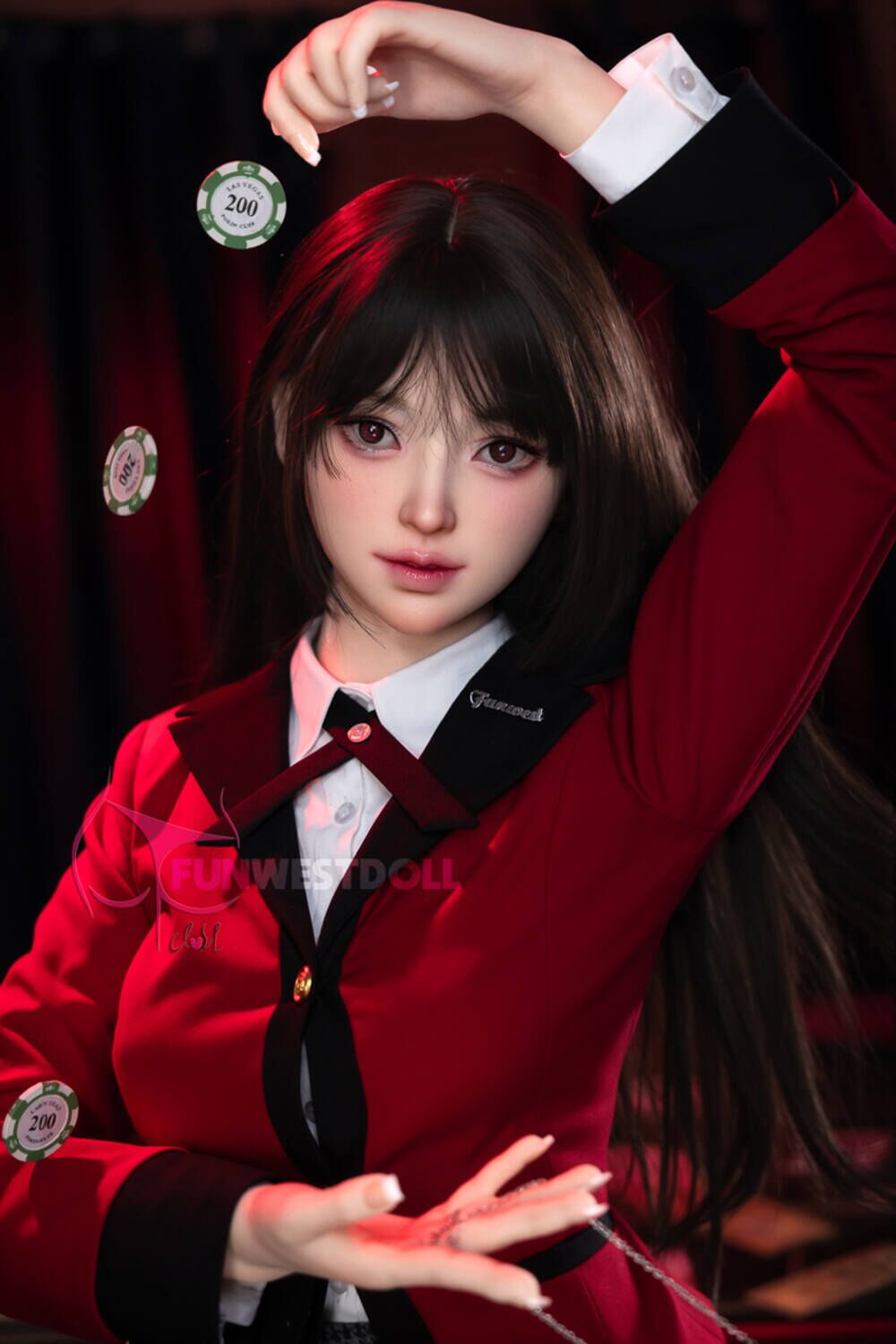 FunWest 159cm5ft3 A-cup Silicona Sex Doll - Alice en rosemarydoll
