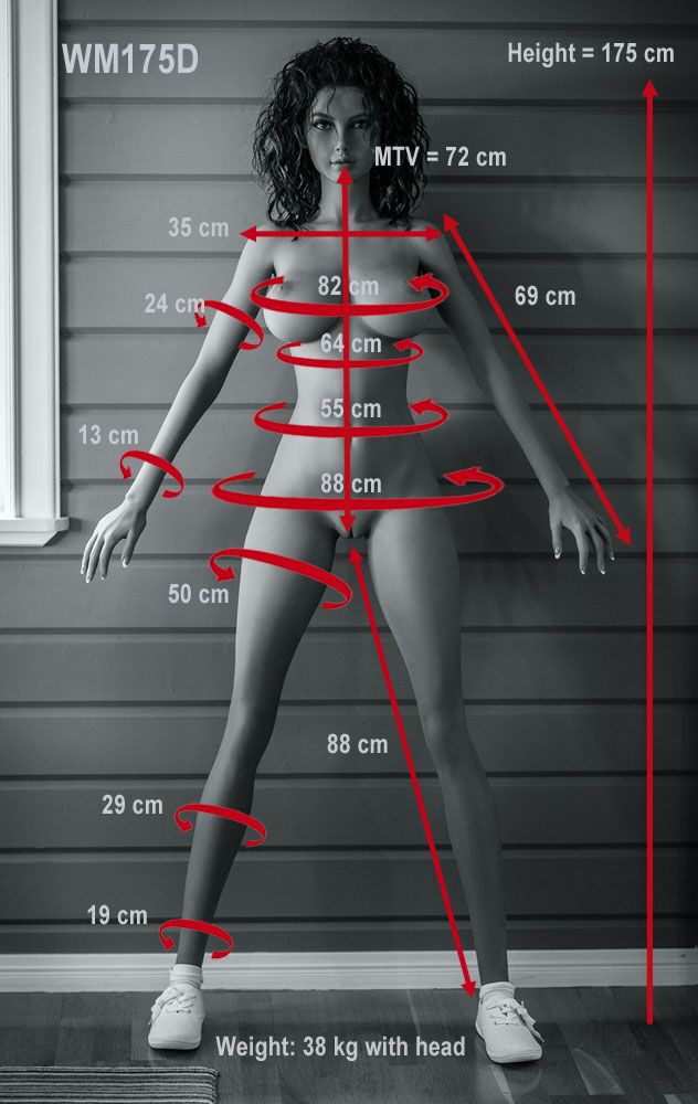 RosemaryDoll WM Sex Doll 175D Cup