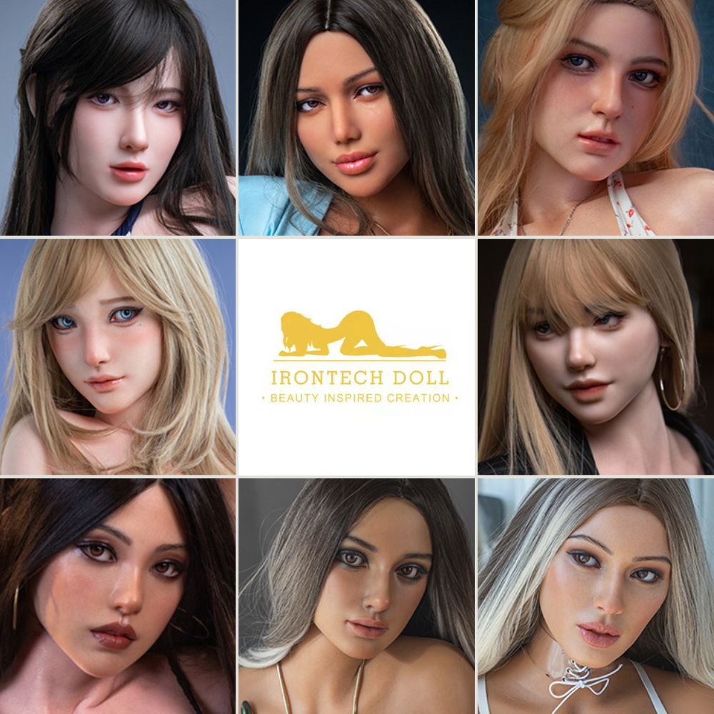 Irontech Doll Silicone Heads Irontech Doll Silicone Heads