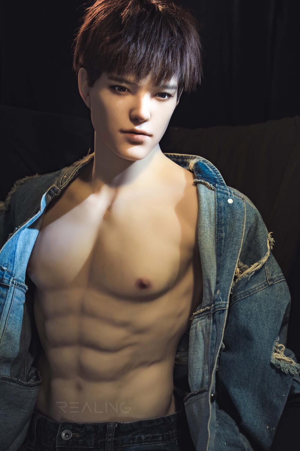 82cm2ft8 Male Torso Silicone Head Sex Doll – Leonardo (3) REALING 82cm/2ft8 Male Torso Silicone Head Sex Doll – Leonardo at rosemarydoll