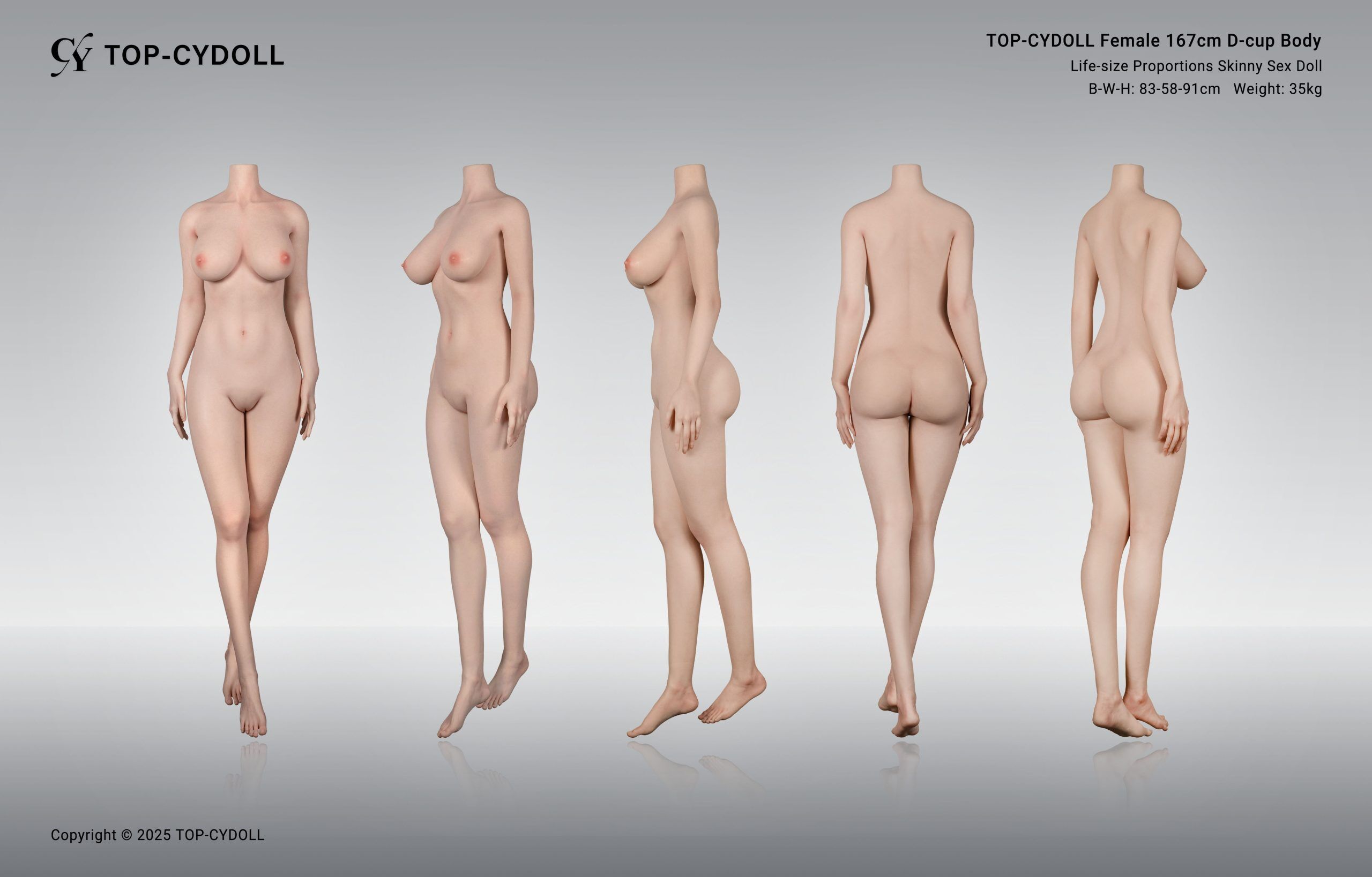 TOP-CYDOLL 167cm D-cup Body