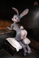 judy hopps life size sex doll 168cm/5ft6 A-cup Silicone Sex Doll - Rabitty (Judy Hopps)
