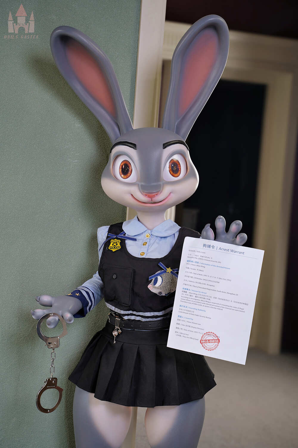168cm/5ft6 A-cup Silicone Sex Doll - Rabitty (Judy Hopps) - RosemaryDoll