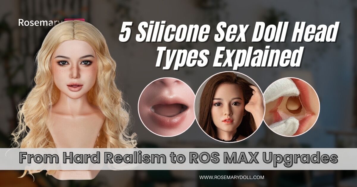 5 Silicone Sex Doll Head Types Explained: From Hard Realism to ROS MAX Upgrades